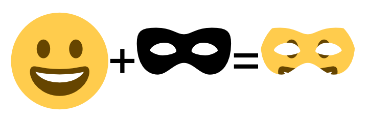 SVG emoji + clip path = SVG emoji with clip path applied